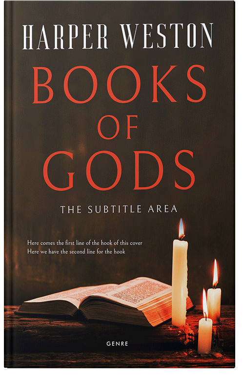 Front view of Eternity #13182 - Premade Religion & Spirituality Book Cover