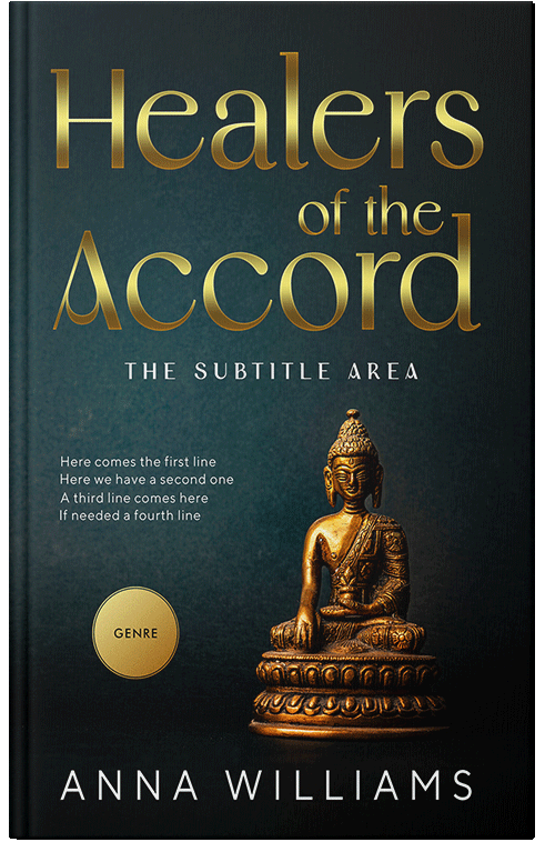 Front view of Aztec #13194 - Premade Health & Mind & Body Book Cover