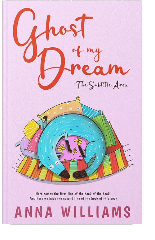 Front view of Underage Pink #13198 - Premade Travel Book Cover