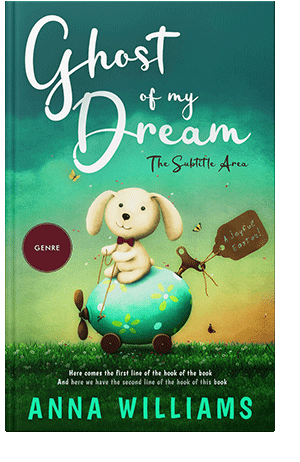 Pre Made Book Cover Deco