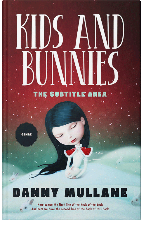 Front view of Premade Chick Lit Book Cover - Crown Of Thorns