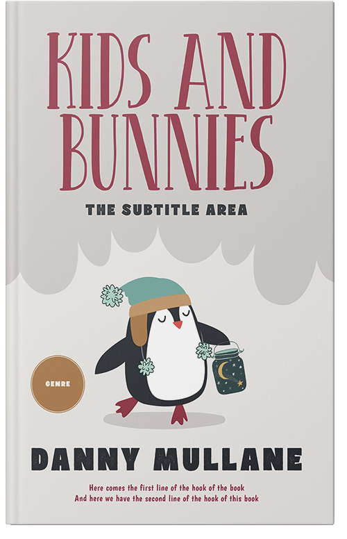 Front view of Premade Children's Book Cover - Ebb