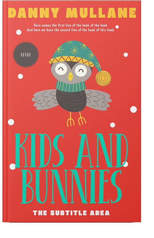 Front view of Cinnabar #13213 - Premade Teen & Young Adult Book Cover