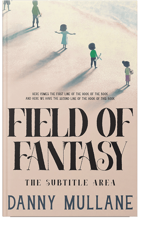 Front view of Bone #13225 - Premade Abstract Book Cover