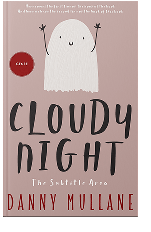 Pre Made Book Cover Clam Shell