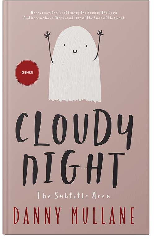 Front view of Clam Shell #13229 - Premade Teen & Young Adult Book Cover