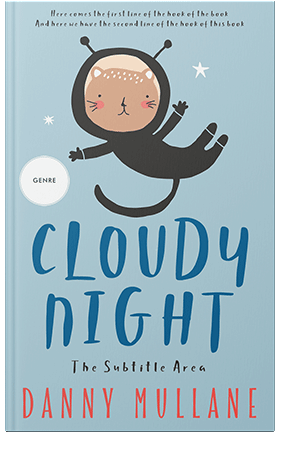 Pre Made Book Cover Jungle Mist