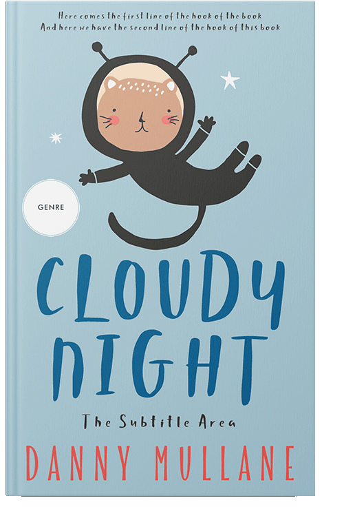 Front view of Jungle Mist #13233 - Premade Children's Book Cover