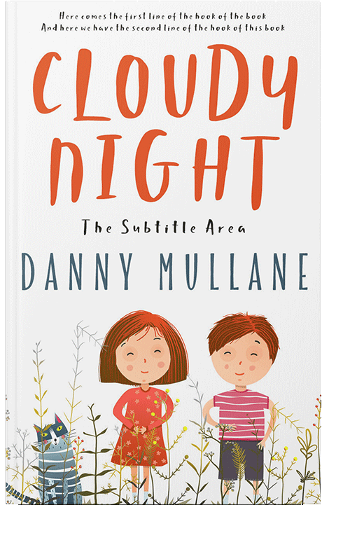 Front view of Bone #13235 - Premade Teen & Young Adult Book Cover