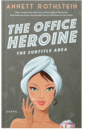 Pre Made Book Cover Flint