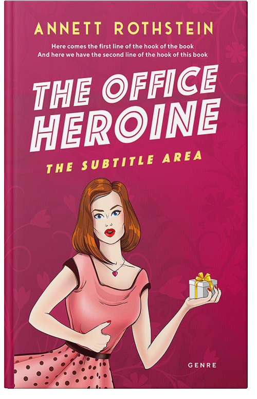 Front view of Premade Erotica Book Cover - Maroon Flush