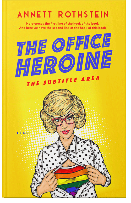 Front view of Premade Chick Lit Book Cover - Gigas