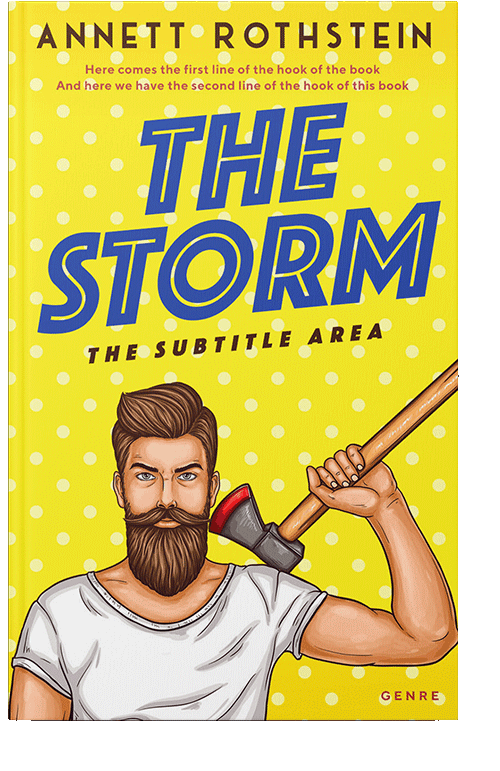 Front view of East Bay #13250 - Premade Erotica Book Cover