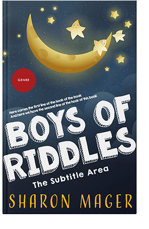 Pre Made Book Cover Cloud Burst