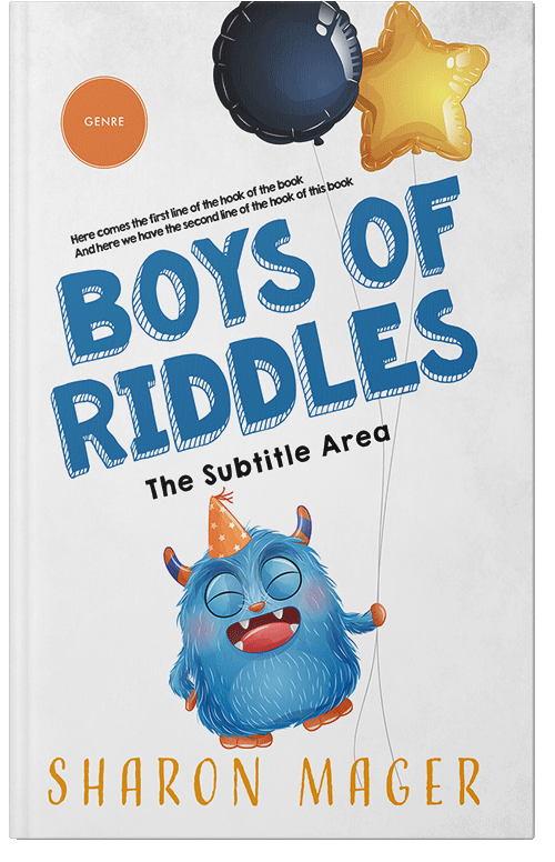 Front view of Black Haze #13265 - Premade Teen & Young Adult Book Cover