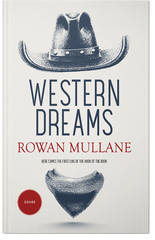 Front view of Premade Historical Book Cover - Pampas