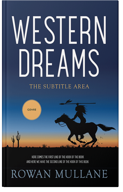 Front view of Premade Historical Book Cover - Blue Zodiac