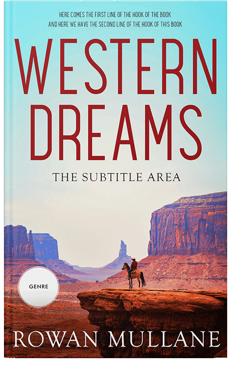 Front view of Nebula #13280 - Premade Travel Book Cover | BookCoverZone