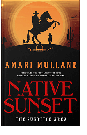 Pre Made Book Cover Fire Bush