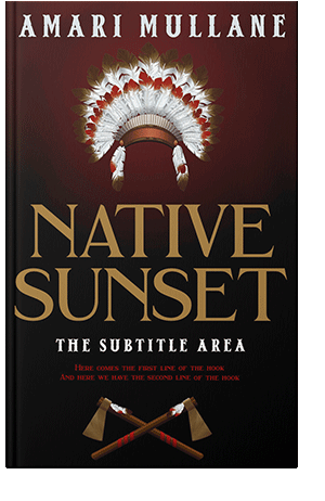 Pre Made Book Cover Indian Khaki