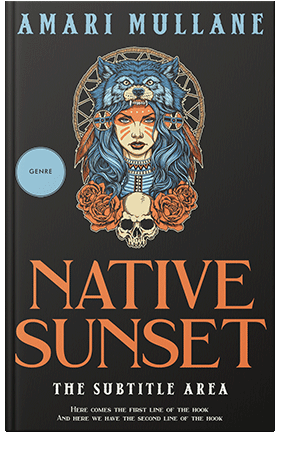 Pre Made Book Cover Thunder