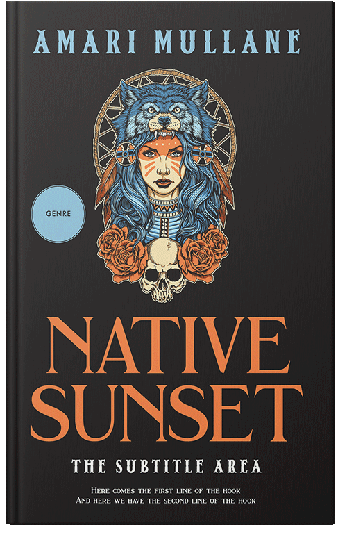 Front view of Thunder #13300 - Premade Paranormal & Urban Book Cover