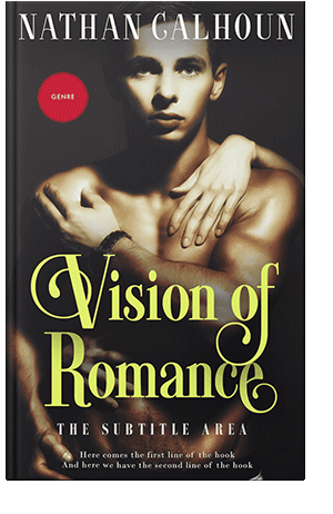 Pre Made Book Cover Straw