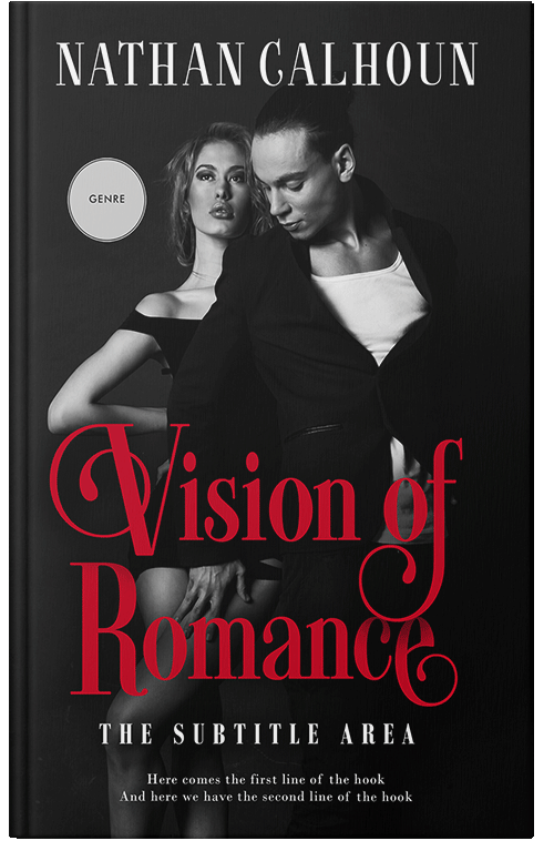 Front view of Contessa #13316 - Premade Erotica Book Cover