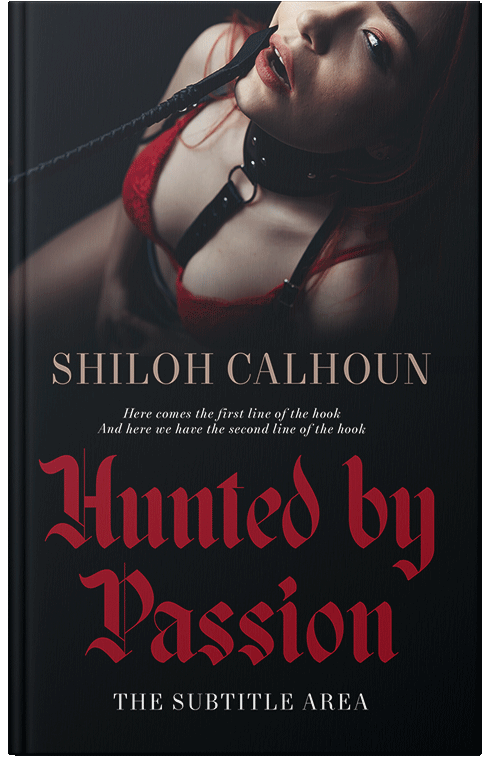 Front view of Matrix #13343 - Premade Erotica Book Cover