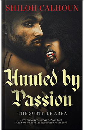 Pre Made Book Cover Calico