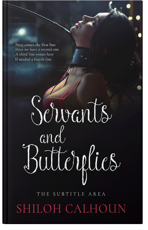 Front view of Premade Erotica Book Cover - Cinder