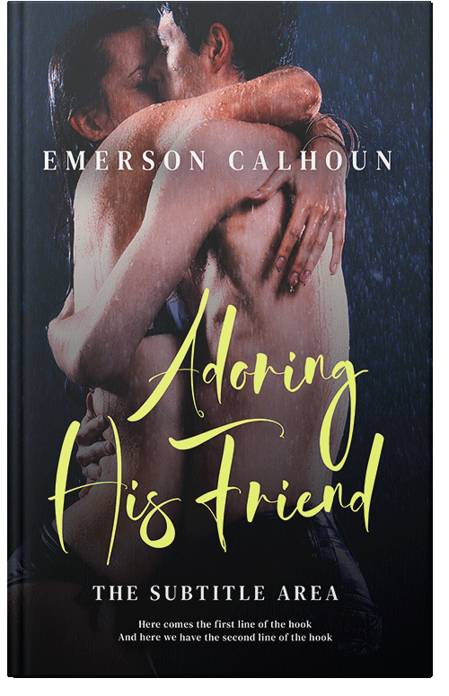 Front view of Premade Erotica Book Cover - Quicksand