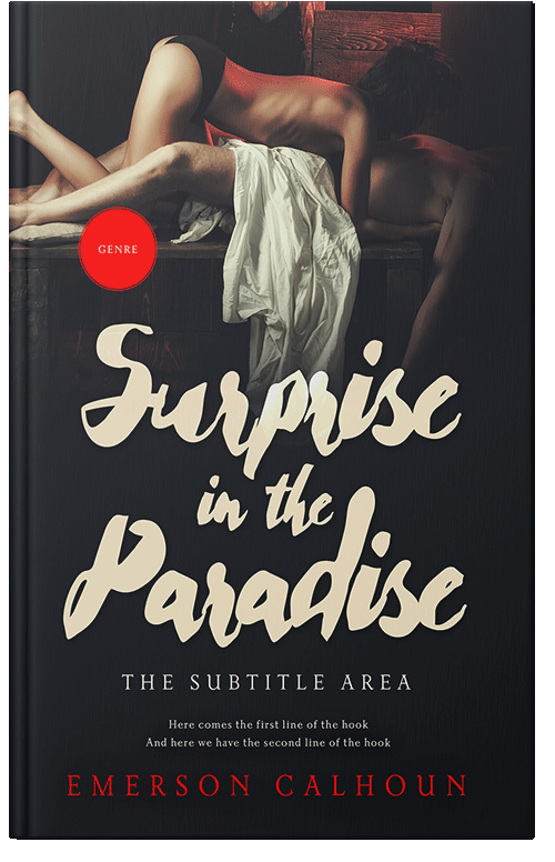 Front view of Premade Erotica Book Cover - Cameo