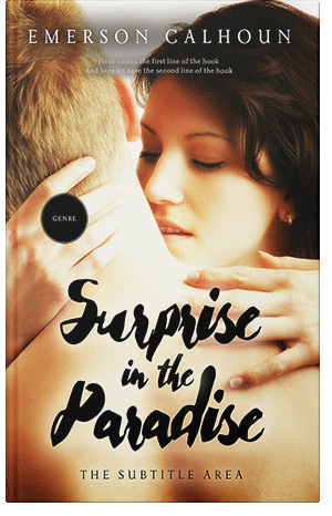 Pre Made Book Cover Asphalt