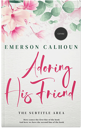 Pre Made Book Cover Pampas