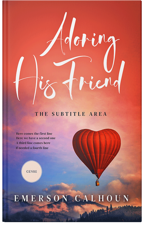 Front view of Premade Romance Book Cover - Valencia