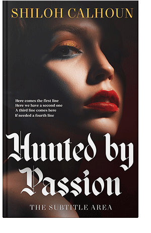 Pre Made Book Cover Night Rider