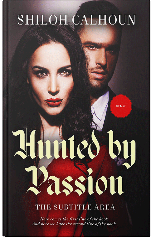 Front view of Cashmere #13399 - Premade Erotica Book Cover