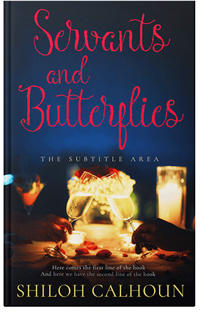 Pre Made Book Cover Apricot