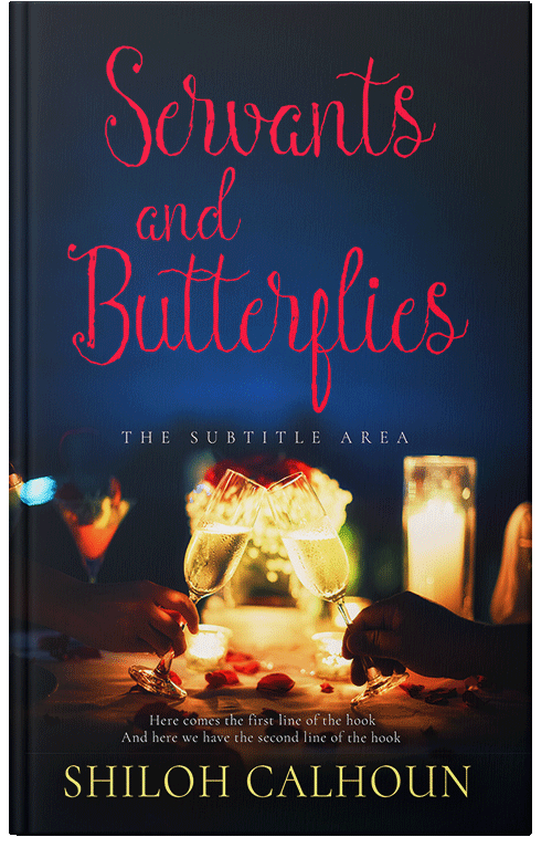 Front view of Apricot #13408 - Premade Romance Book Cover