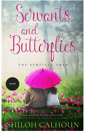 Pre Made Book Cover Moon Mist