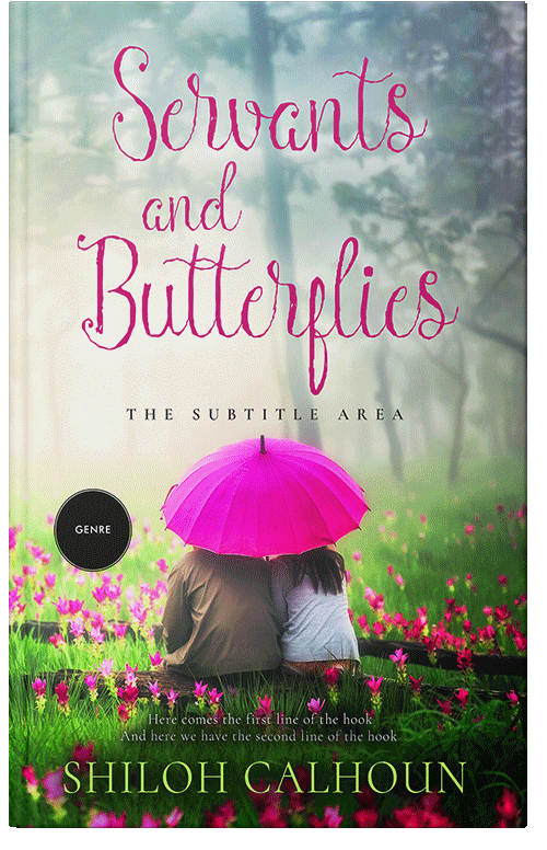 Front view of Moon Mist #13409 - Premade Romance Book Cover