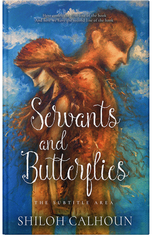 Front view of Merlin #13411 - Premade Romance Book Cover