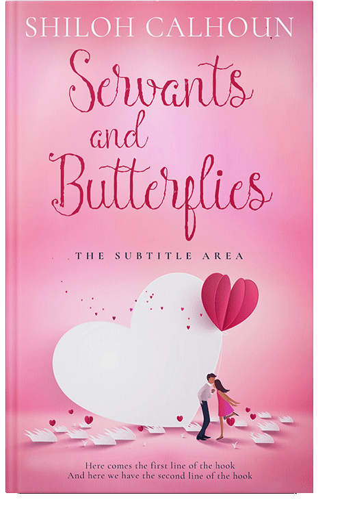 Front view of Chantilly #13416 - Premade Romance Book Cover