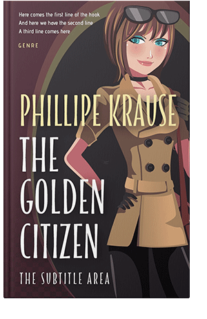 Pre Made Book Cover Thunder