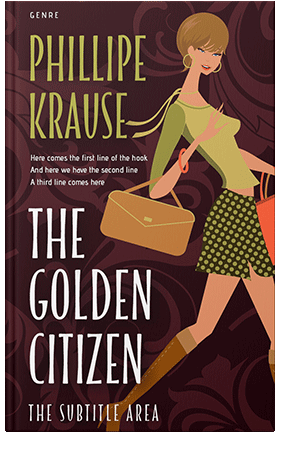 Pre Made Book Cover Tussock