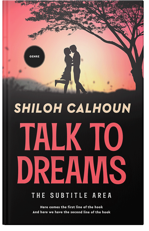 Front view of Premade Romance Book Cover - Geraldine