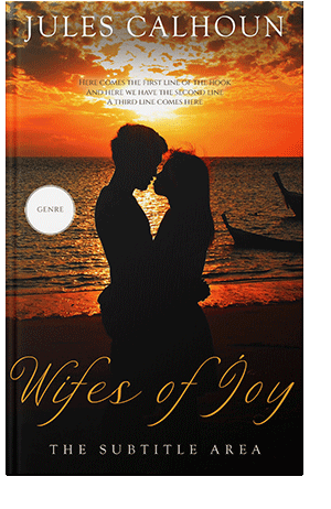 Pre Made Book Cover Graphite