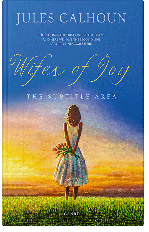 Front view of Porsche #13459 - Premade Romance Book Cover