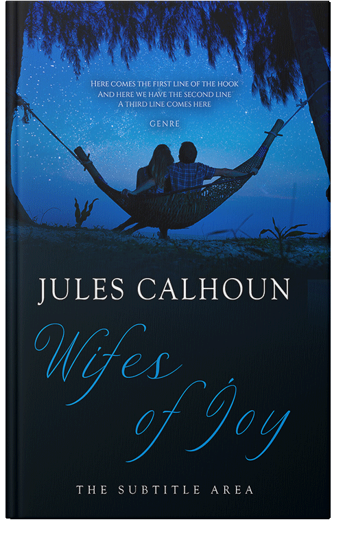 Front view of Black Pearl #13461 - Premade Romance Book Cover